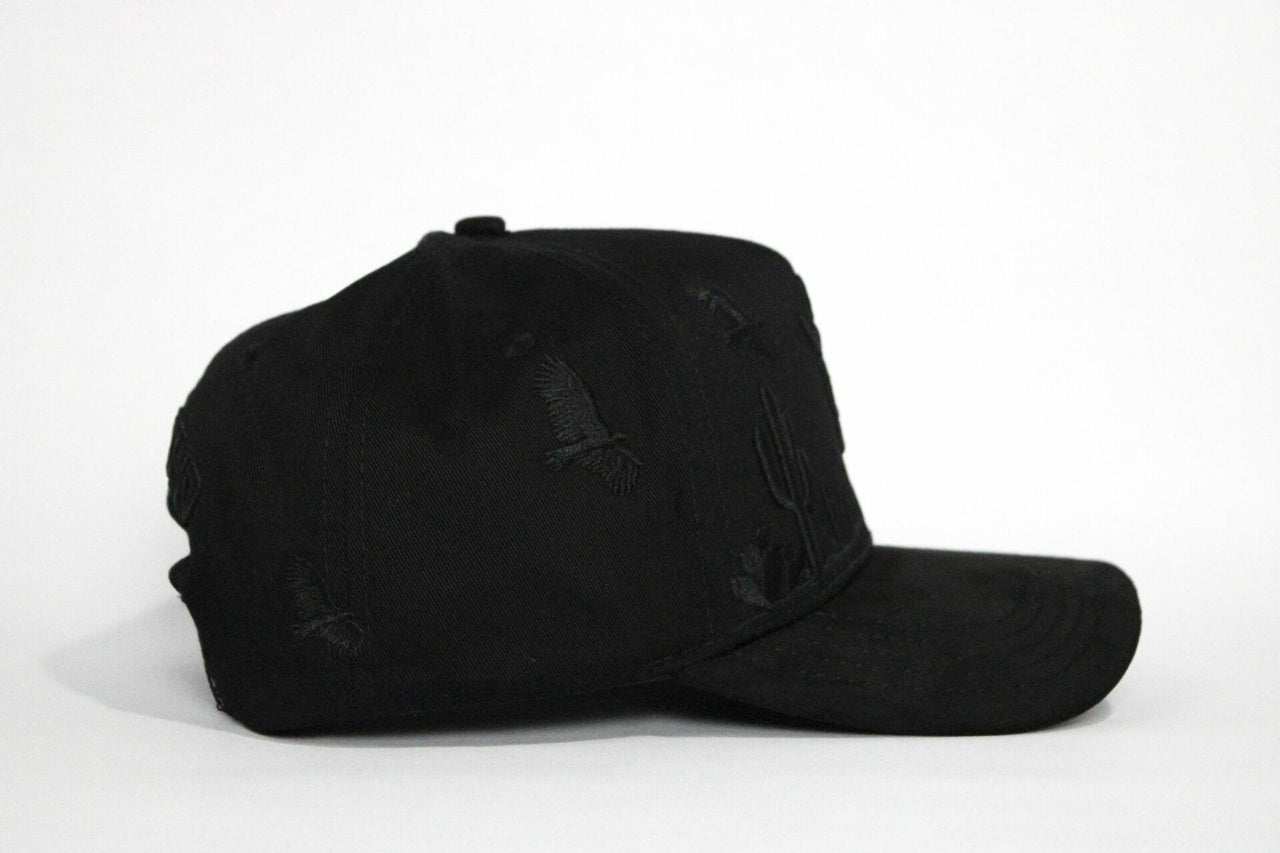 De Rancho Zopilote A-frame Hat (BLACK)
