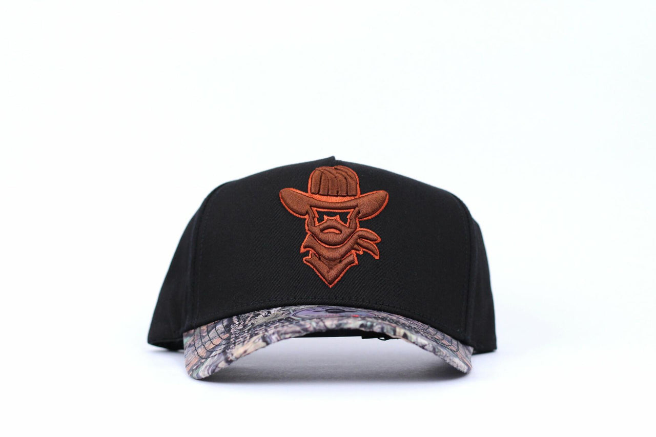 De Rancho Hunter A-frame Hat (BLACK)