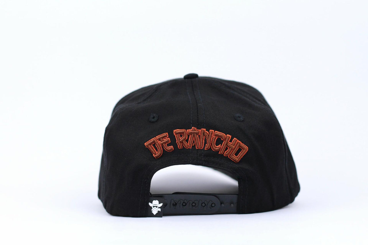De Rancho Hunter A-frame Hat (BLACK)