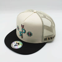 De Rancho Arrow (BEIGE/BLACK) Dr046 Hat