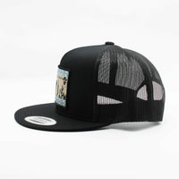 De Rancho Cowboy Aztec Black Hat