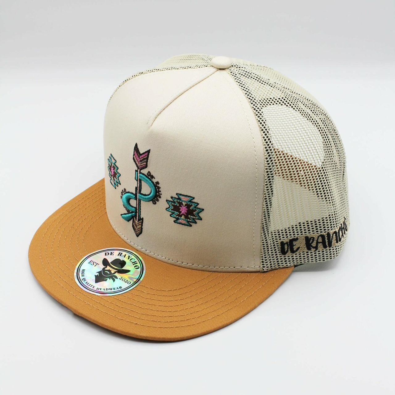 De Rancho Arrow (MUSTARD/CREAM) Dr045 Hat