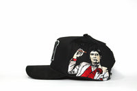 De Rancho A-frame Scarface Hat (BLACK)