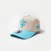 De Rancho A-frame Hat (CREAM/BLUE)