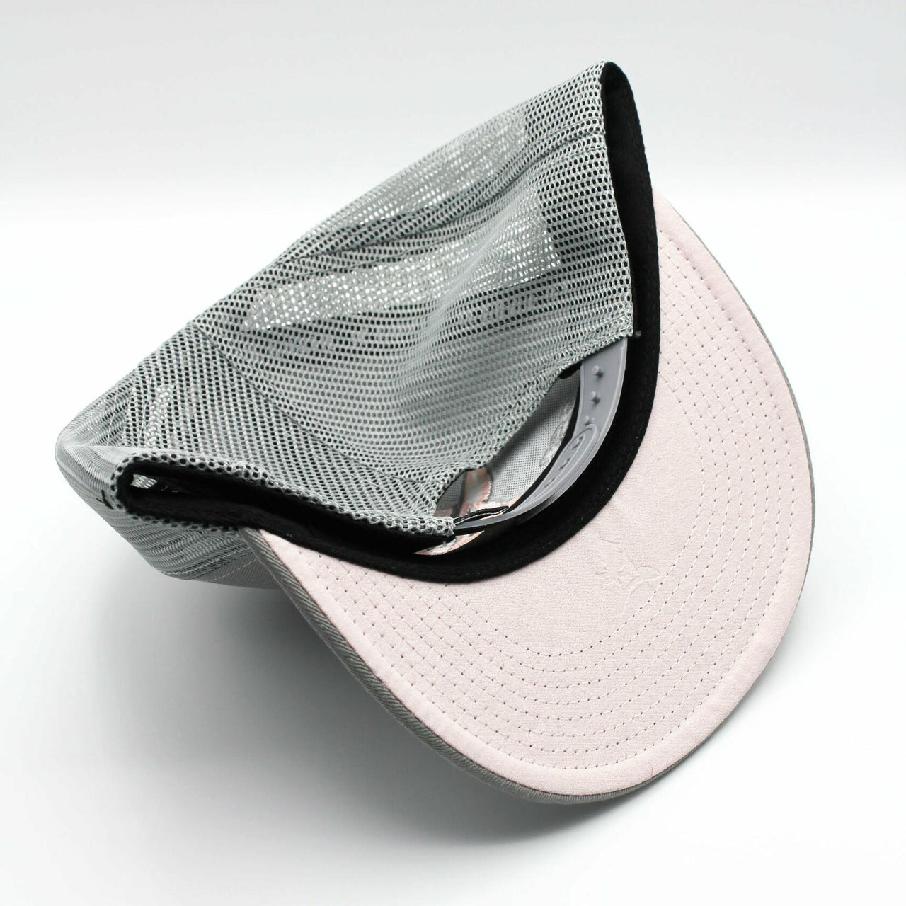 De Rancho Logo (GRAY/SALMON) Dr060 Hat