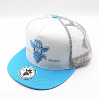 De Rancho Texas Map (SKY BLUE) Dr056 Hat