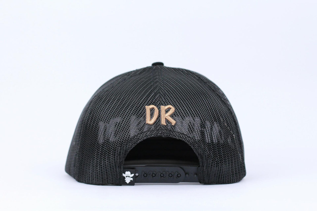 De Rancho Snake Print Hat (BLACK)