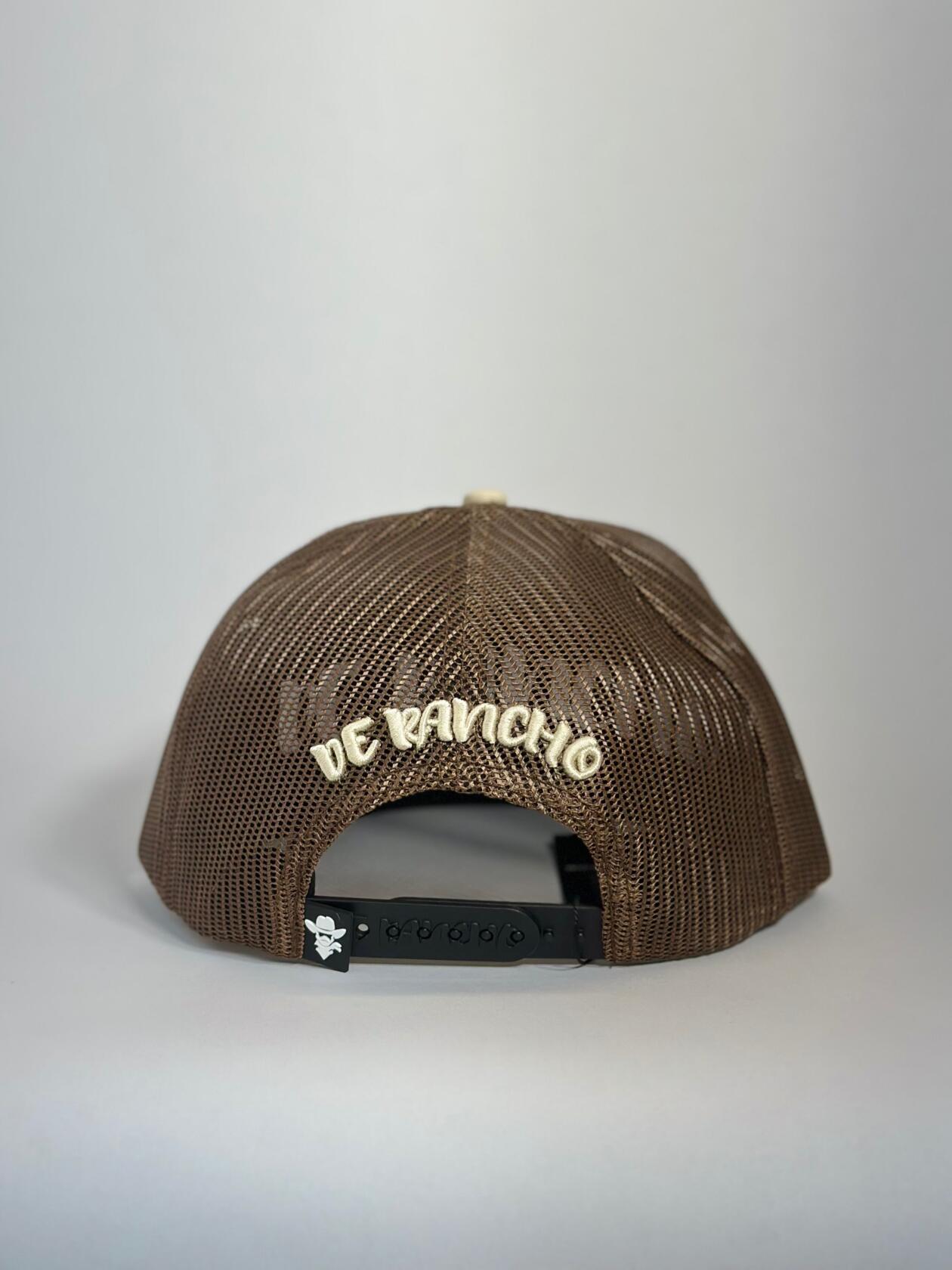 De Rancho Cowboys (CREAM/BROWN) Dr209 Hat