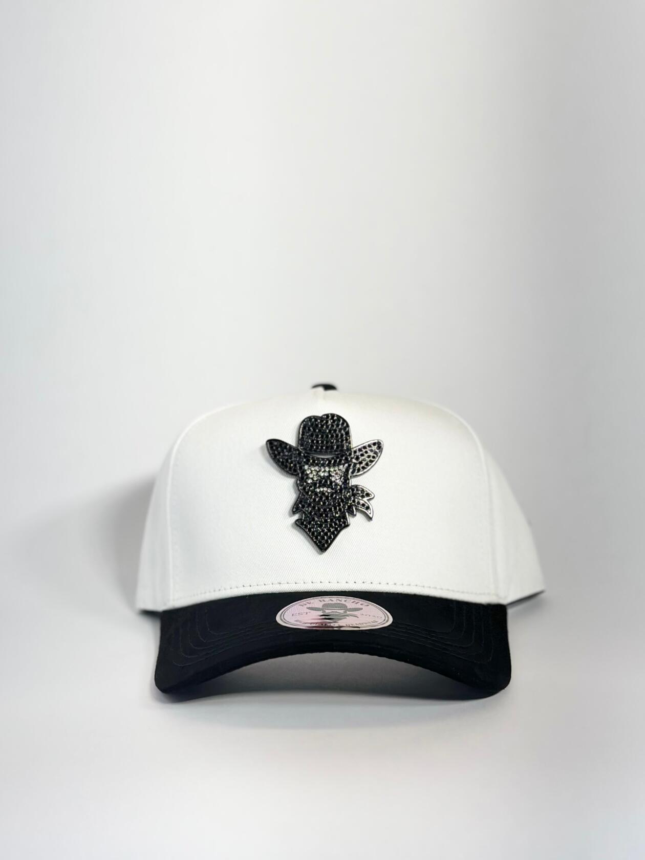 De Rancho Diamond Dust Suede Special Edition Hat (WHITE) Dr232