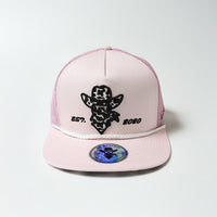 De Rancho Cow Print Hat Vaquita 2 (PINK) Dr153