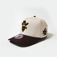 De Rancho A-frame Hat (KHAKI/BROWN)