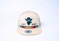 De Rancho Cowboy Tribal Line (KHAKI) Dr019 Hat