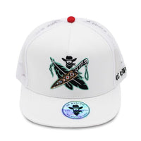 Tribal Feather Knife Cowboy Cap (WHITE) Hat
