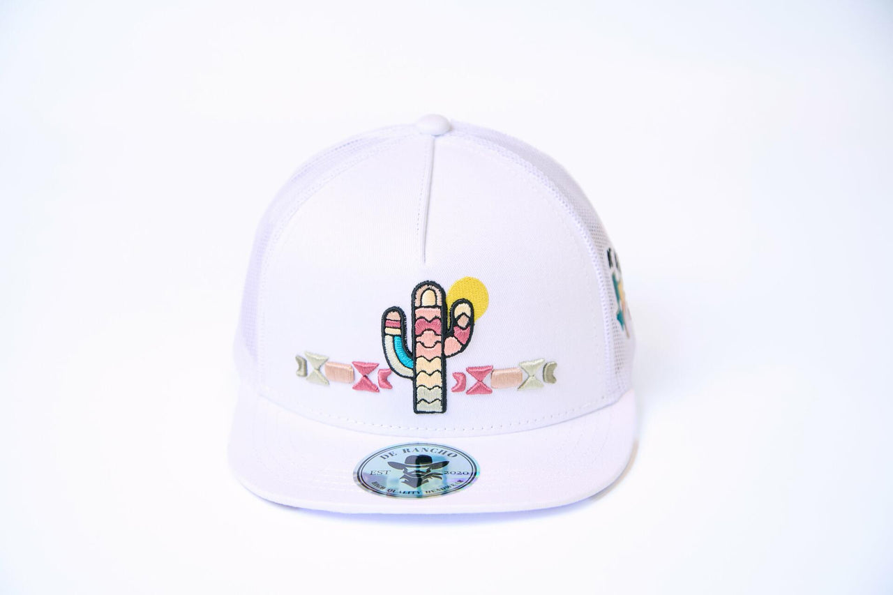 De Rancho Cactus Hat Kids (WHITE) Dr149