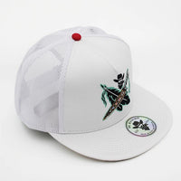 Tribal Feather Knife Cowboy Cap (WHITE) Hat