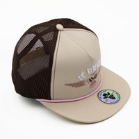 De Rancho All Mighty Eagle (CREAM/BROWN) Dr031 Hat