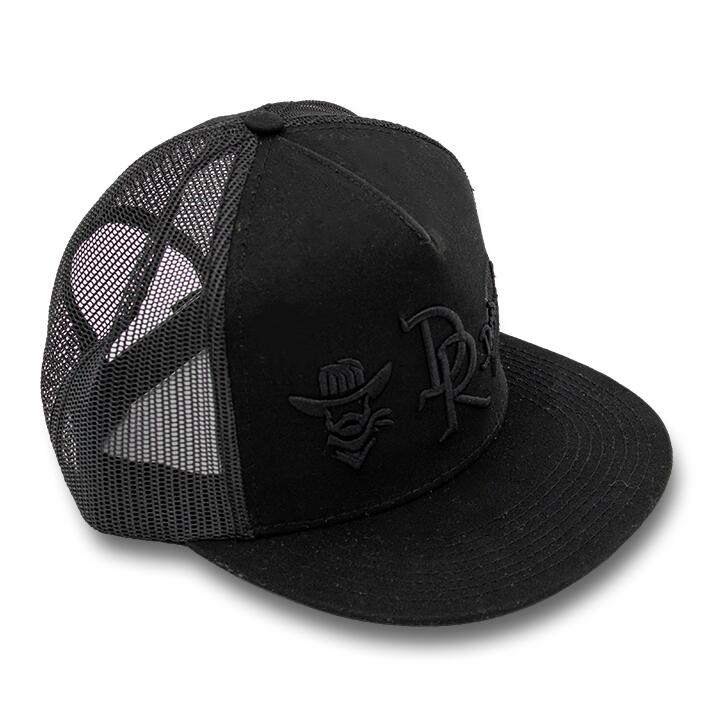 Dr 3 Logos Embroidery (BLACK) Hat