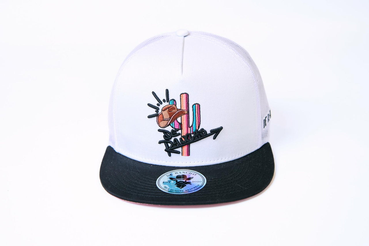 De Rancho Texana/cactus Hat (WHITE/BLACK) Dr091