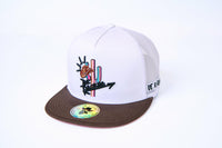 De Rancho Texana/cactus Hat (WHITE/BROWN) Dr090