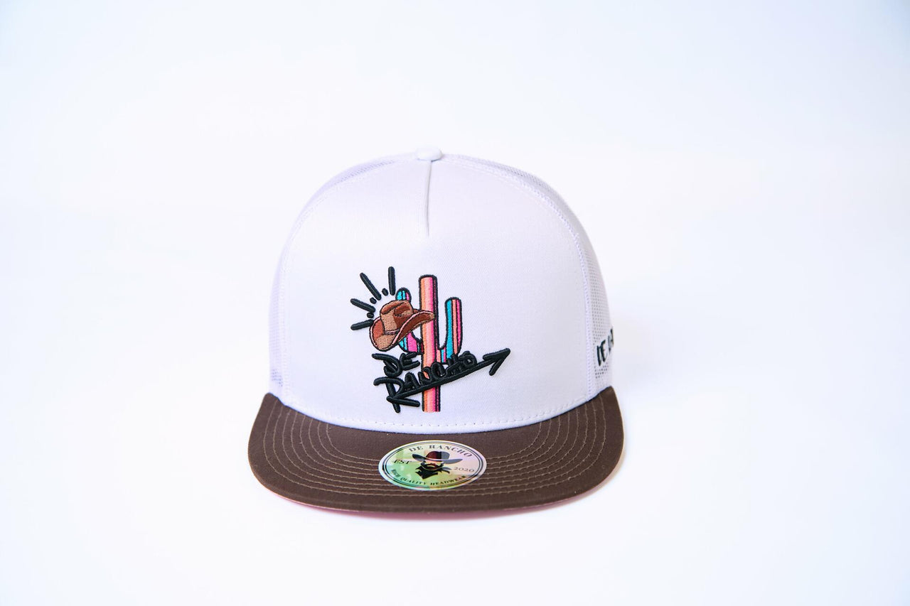 De Rancho Texana/cactus Hat (WHITE/BROWN) Dr090