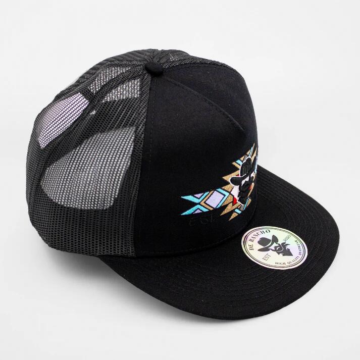 Tribal Cross Cowboy Hat (BLACK)