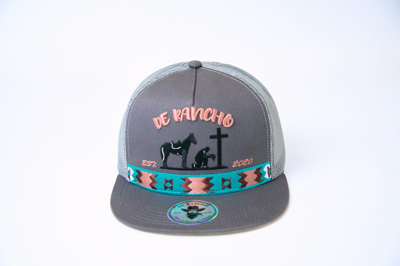 De Rancho Oración Hat (GRAY) Dr189