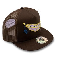 De Rancho Gold Feather (BROWN) Dr012 Hat