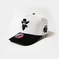 De Rancho A-frame Hat (WHITE/RED)