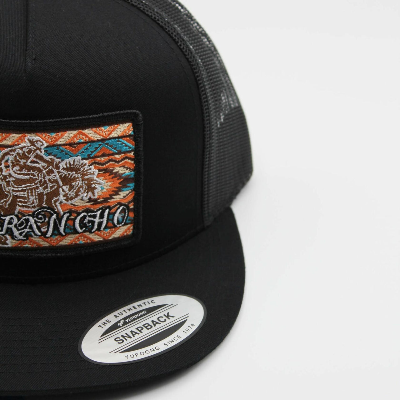 De Rancho Tribal Bull Chocolate Hat Dr075