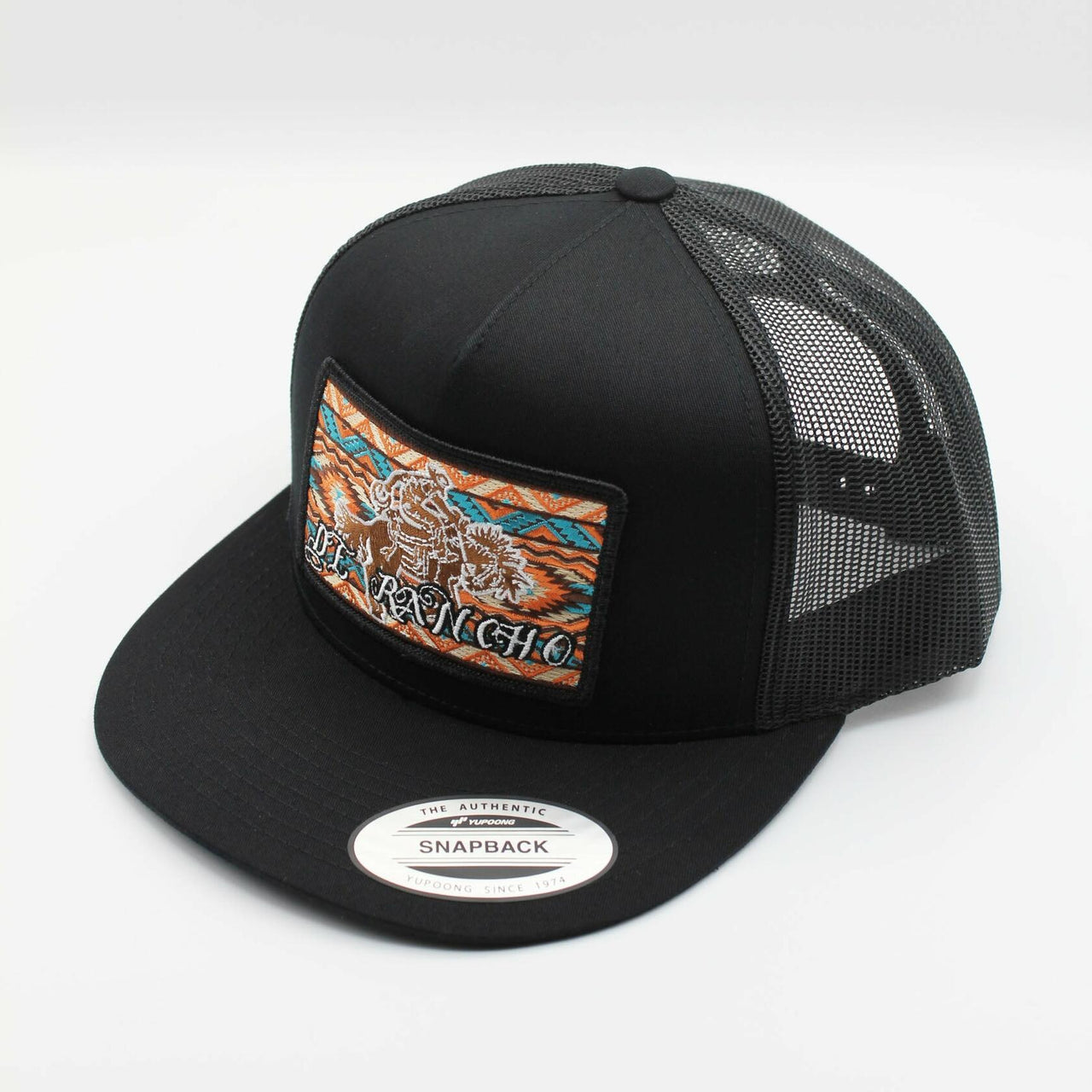 De Rancho Tribal Bull Chocolate Hat Dr075