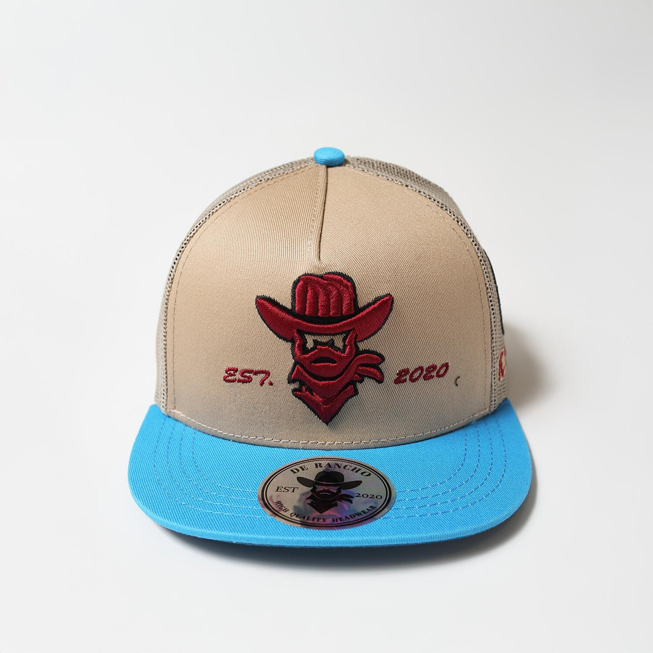De Rancho Chief Hat Kids (KHAKI/ROYAL) Dr121