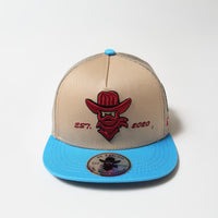 De Rancho Chief Hat Kids (KHAKI/ROYAL) Dr121