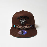 De Rancho Tribal Bull Grey Hat Dr074