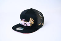 De Rancho Apache Feather Hat (BLACK) Dr063