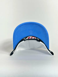 De Rancho Suede Ball Cap (WHITE/BLUE) Dr240 Hat