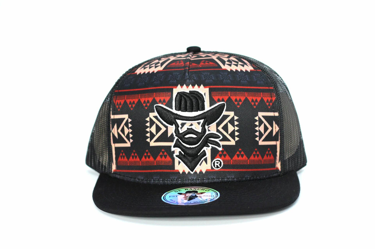 De Rancho Red Aztec Hat
