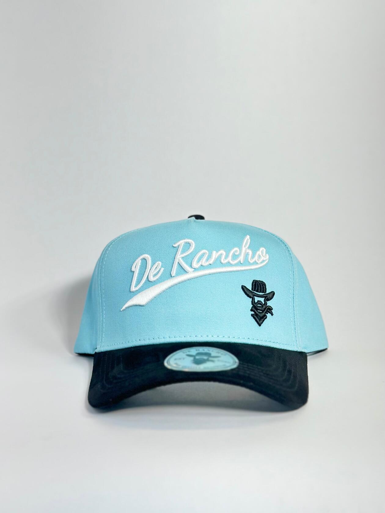 De Rancho Suede Ball Cap (SKY BLUE) Dr235 Hat