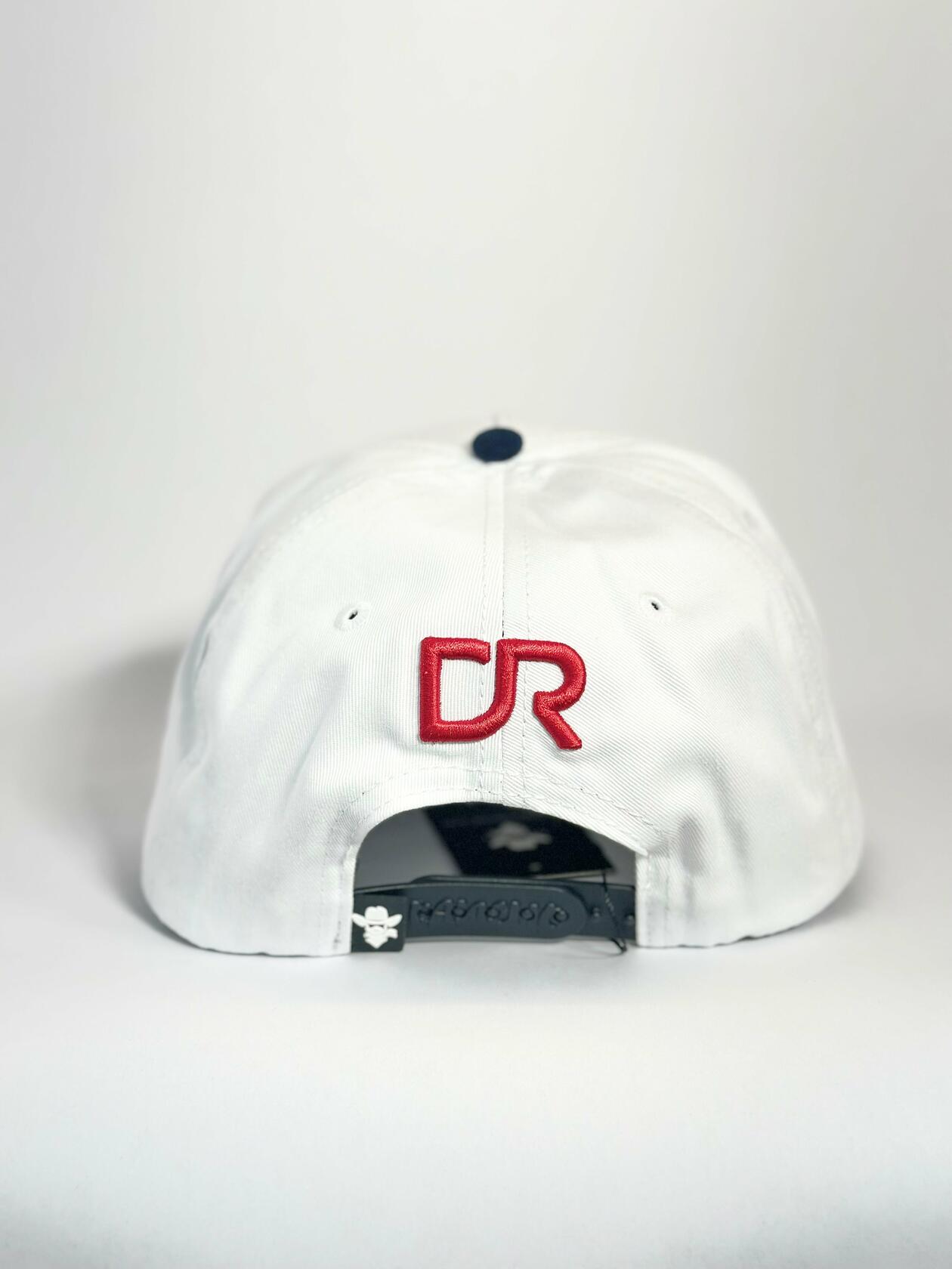 De Rancho Suede Ball Cap (NAVY BLUE/WHITE) Dr238 Hat
