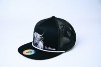 De Rancho Highland Cow #1 Hat (BLACK) Dr177