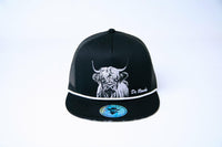 De Rancho Highland Cow #1 Hat (BLACK) Dr177