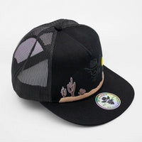 De Rancho Glow in the Dark Desert Cowboy (BLACK) Dr020 Hat