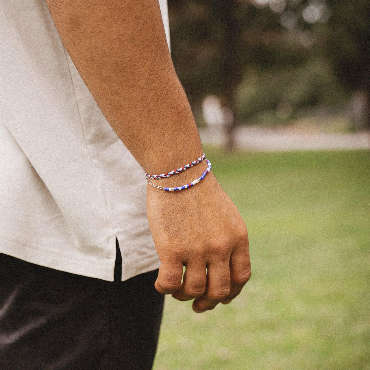 Pura Vida Homes For Our Troops Braided Bracelet