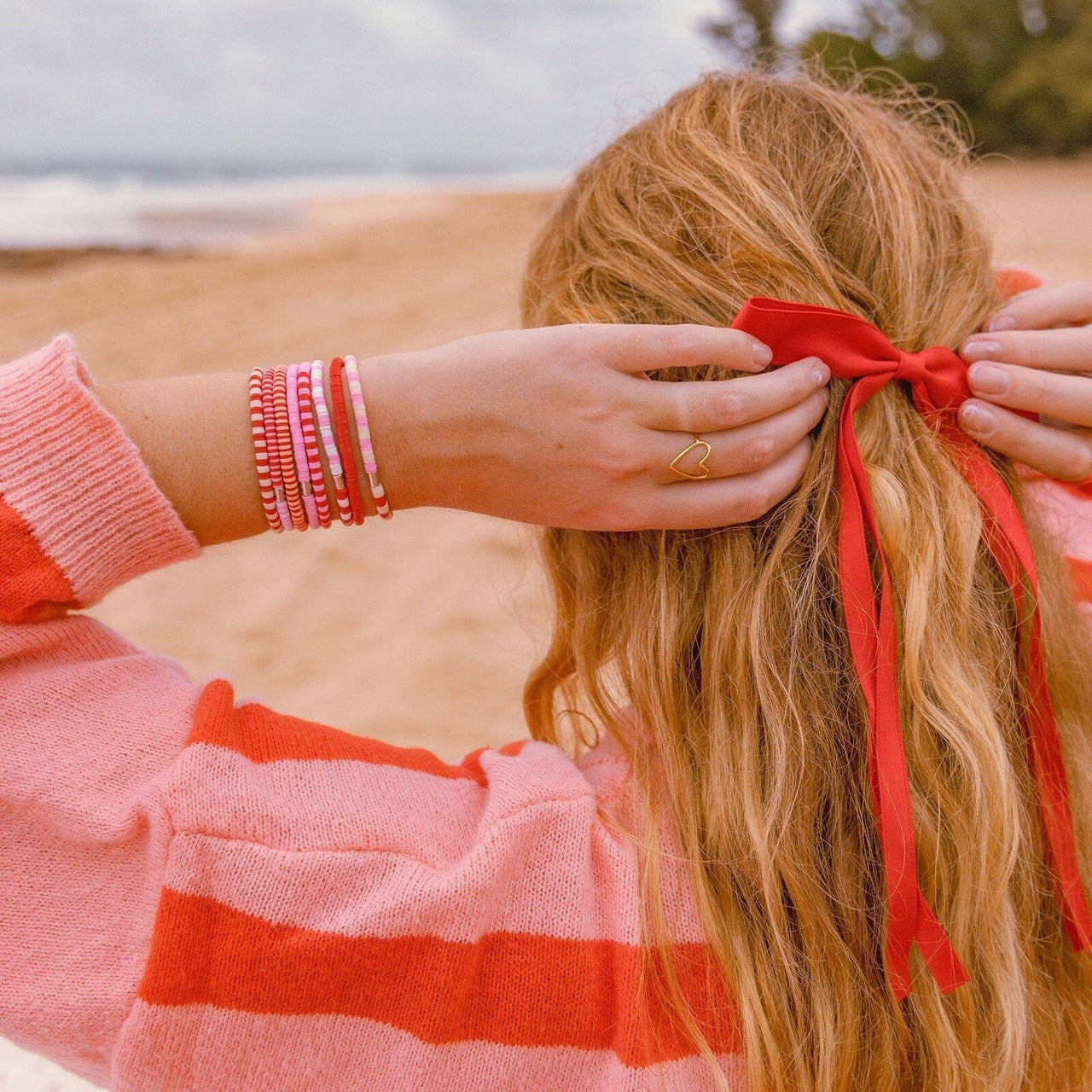 Pura Vida Statement Heart Ring