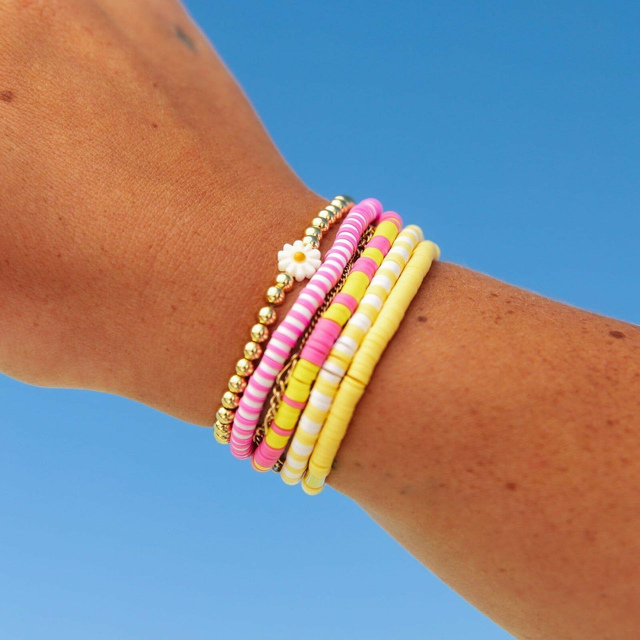 Pura Vida Azalea Seascape Stretch Bracelet