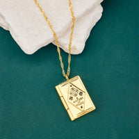Pura Vida Book of Magic Pendant Necklace