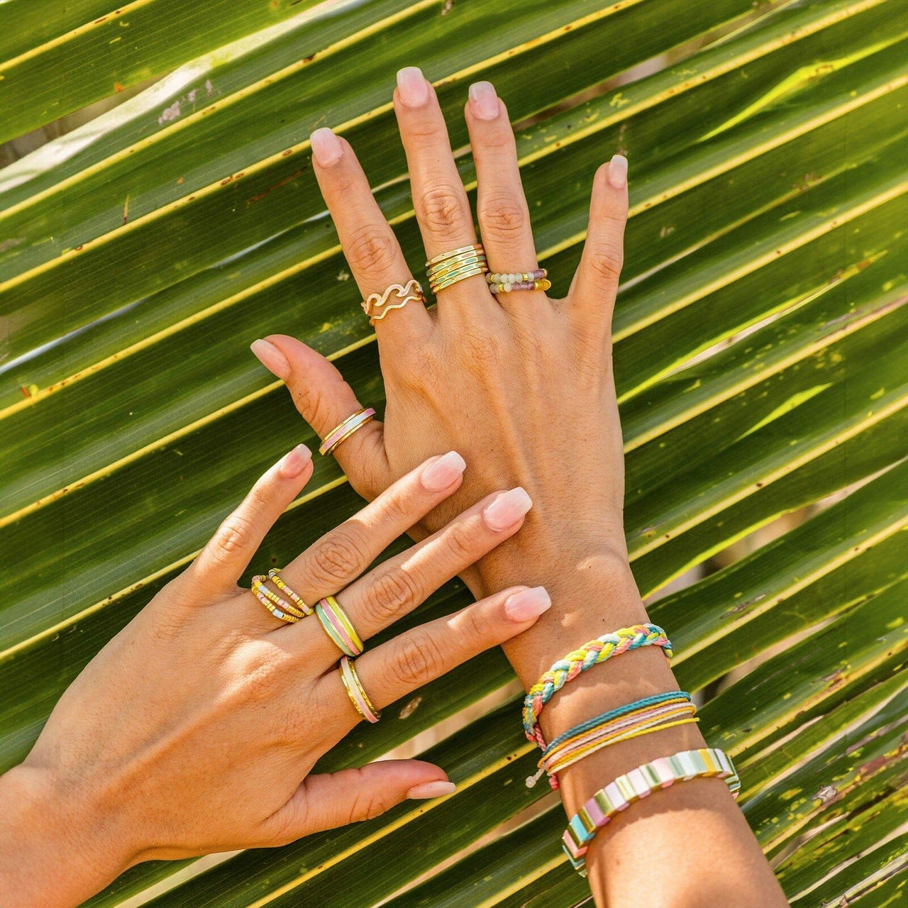 Pura Vida Tie-Dye Fidget Ring