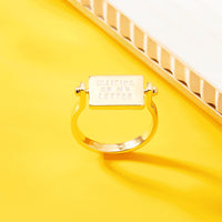 Pura Vida Hogwarts™ Letter Flip Ring