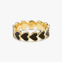 Pura Vida Love Hearts Band Ring