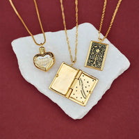 Pura Vida Book of Magic Pendant Necklace