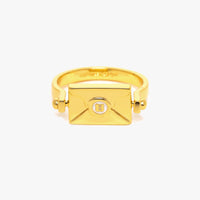 Pura Vida Hogwarts™ Letter Flip Ring
